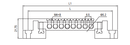 Messinganschlussbange