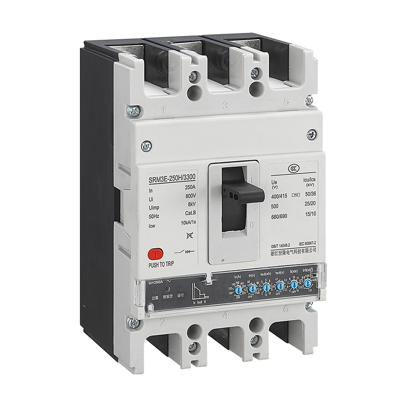 Elektronisch einstellbarer MCCB 250 A 320 A 3P (3P+N) 0,4-1,0 Zoll